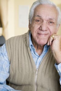 Portrait of an elderly man